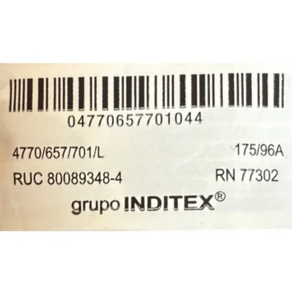 Zara Belted Crop Top L Burnt Orange Buckle Hem Long Sleeve Statement NWOT - Picture 10 of 11